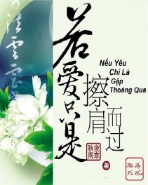 Nếu Yêu Chỉ Là Gặp Thoáng Qua